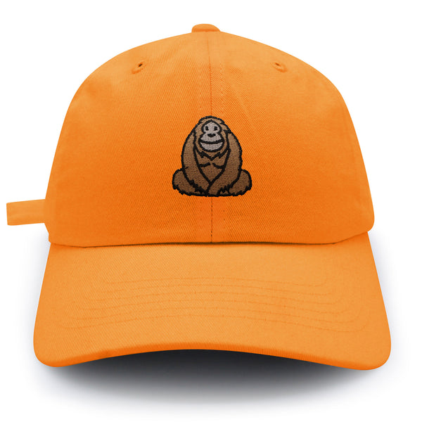 Orangutan Dad Hat Embroidered Baseball Cap Sumatran Monkey