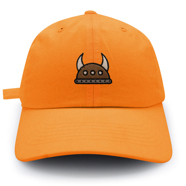 Horned Viking Helmet  Dad Hat Embroidered Baseball Cap Cartoon