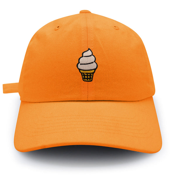 Ice cream Cone Dad Hat Embroidered Baseball Cap Cute