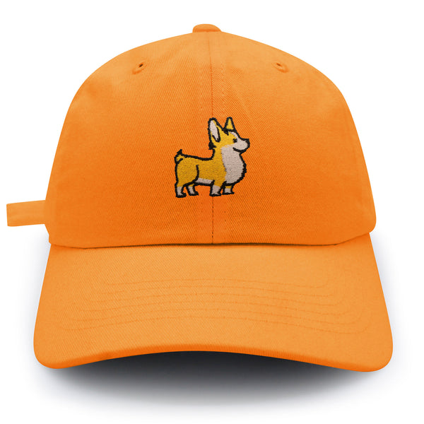 Welsh Corgi Dad Hat Embroidered Baseball Cap Puppies