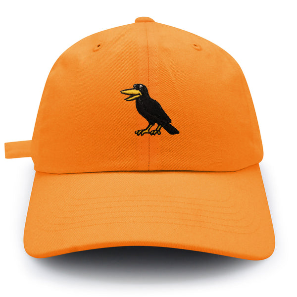 Crow Dad Hat Embroidered Baseball Cap Bird