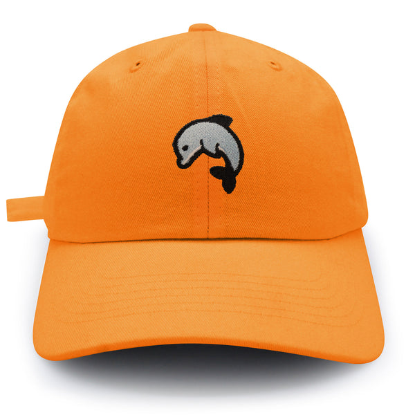 Dolphin Dad Hat Embroidered Baseball Cap Ocean Cute