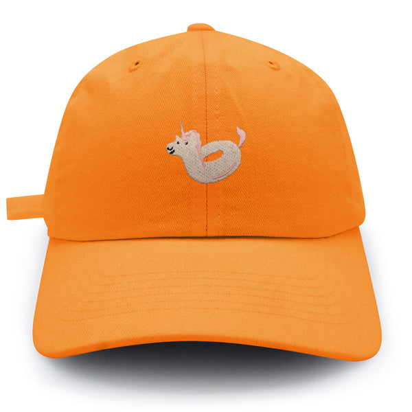 Unicorn Floaty Dad Hat Embroidered Baseball Cap Swim