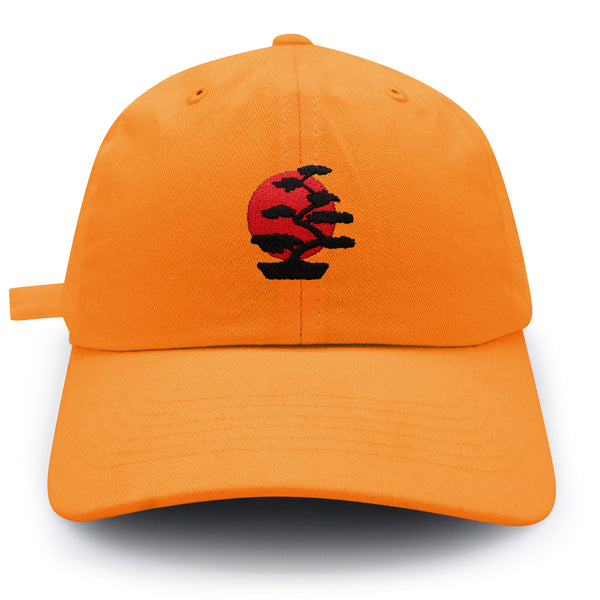 Bonsai Tree Dad Hat Embroidered Baseball Cap Japanese