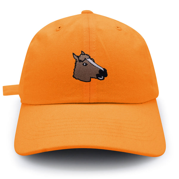 Horse Mask  Dad Hat Embroidered Baseball Cap Costume