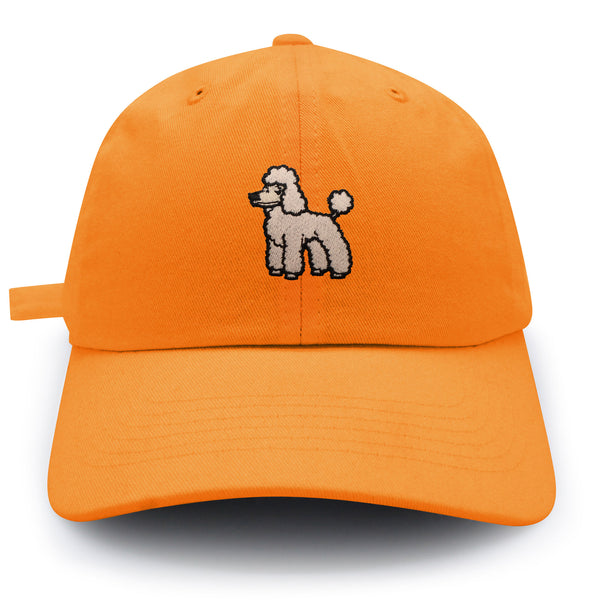 Fancy Poodle  Dad Hat Embroidered Baseball Cap Puppies