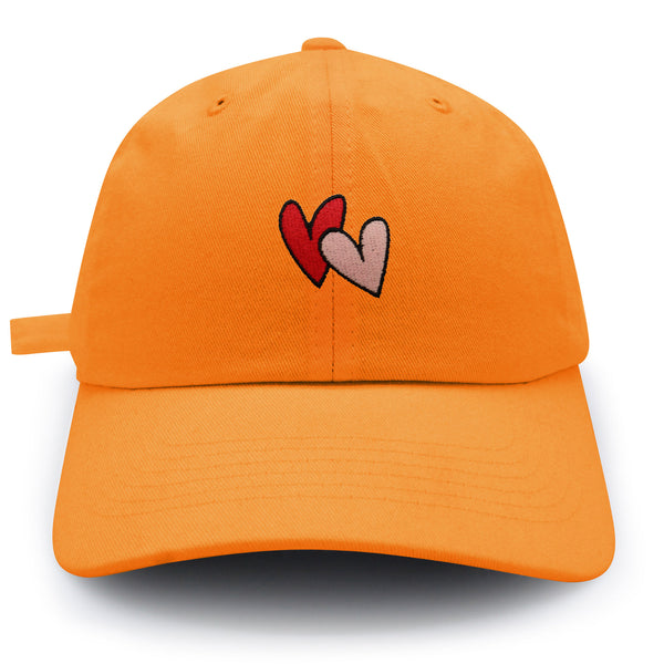 Heart Dad Hat Embroidered Baseball Cap Cute