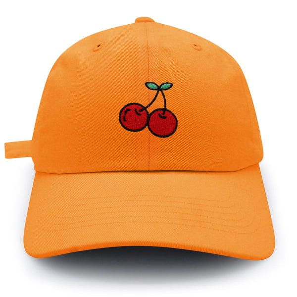 Cherries Dad Hat Embroidered Baseball Cap Fruit