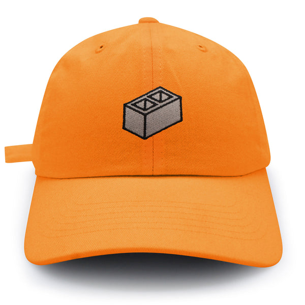 Cinder Block Dad Hat Embroidered Baseball Cap Construction