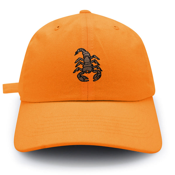 Scorpion Dad Hat Embroidered Baseball Cap Tattoo