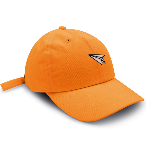 Paper Airplane Dad Hat Embroidered Baseball Cap Plane Sky