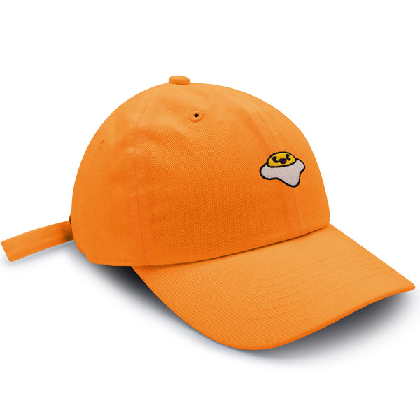 Smiling Egg Dad Hat Embroidered Baseball Cap Sunny Side Up