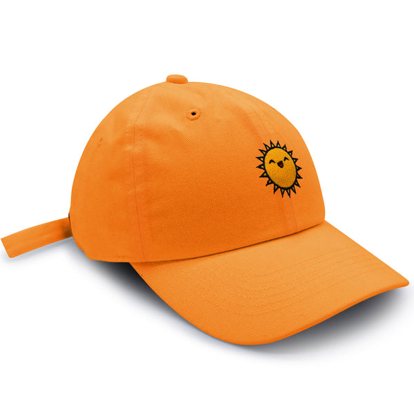 Happy Sun Dad Hat Embroidered Baseball Cap Sunny Summer Morning