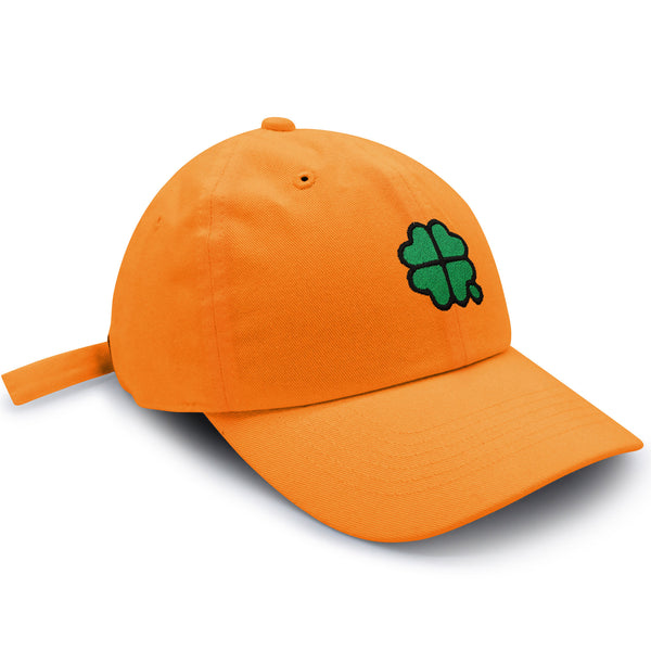 Four Leaf Clover  Dad Hat Embroidered Baseball Cap Clove Lucky