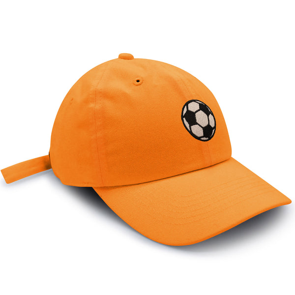 Soccer Ball Dad Hat Embroidered Baseball Cap Football