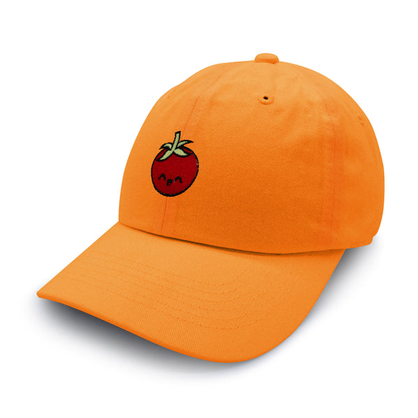 Tomato Dad Hat Embroidered Baseball Cap Vegetable Vegan