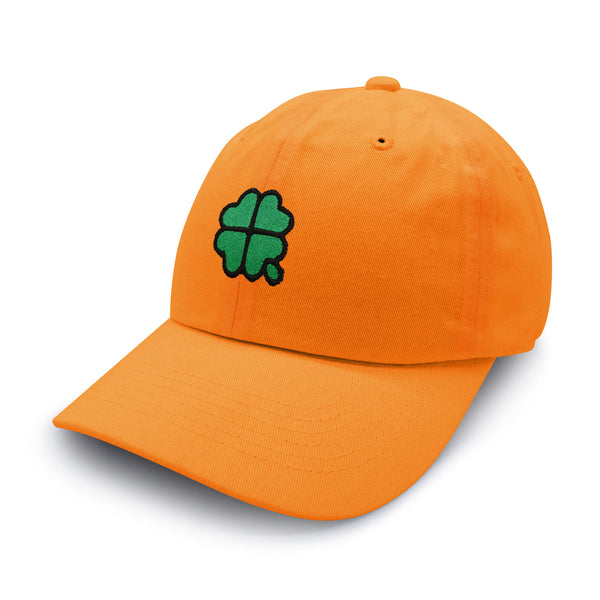 Four Leaf Clover  Dad Hat Embroidered Baseball Cap Clove Lucky