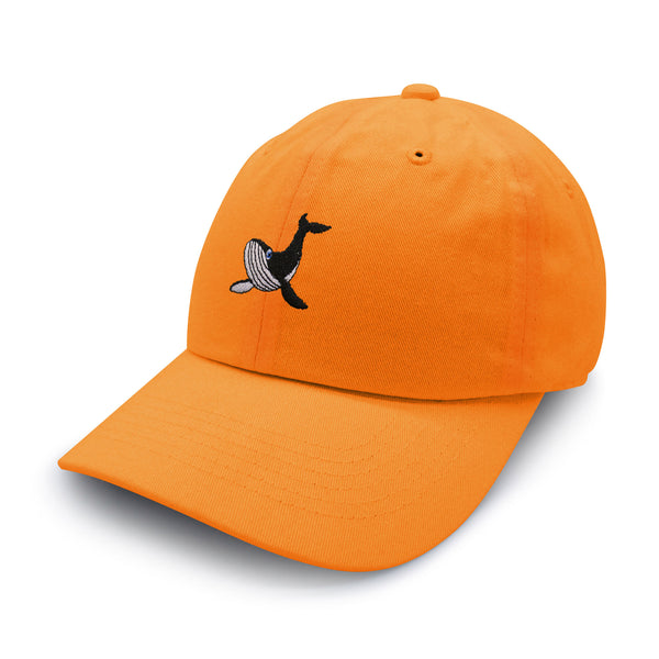 Humpback Whale Dad Hat Embroidered Baseball Cap Ocean