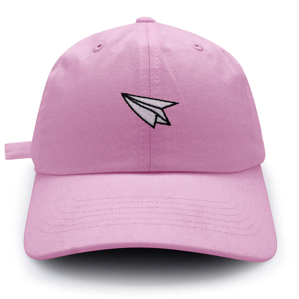 Paper Airplane Dad Hat Embroidered Baseball Cap Plane Sky