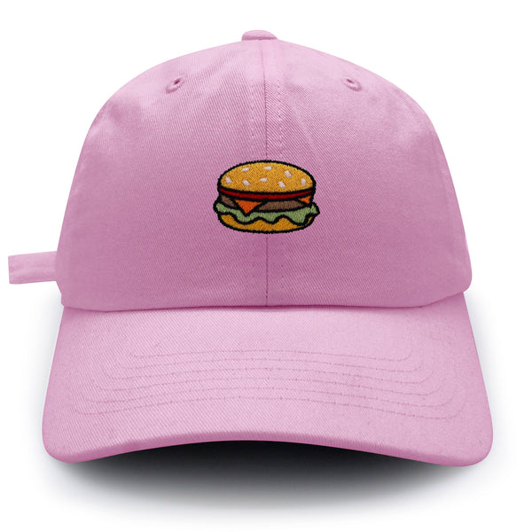 Hamburger Dad Hat Embroidered Baseball Cap Fast Food