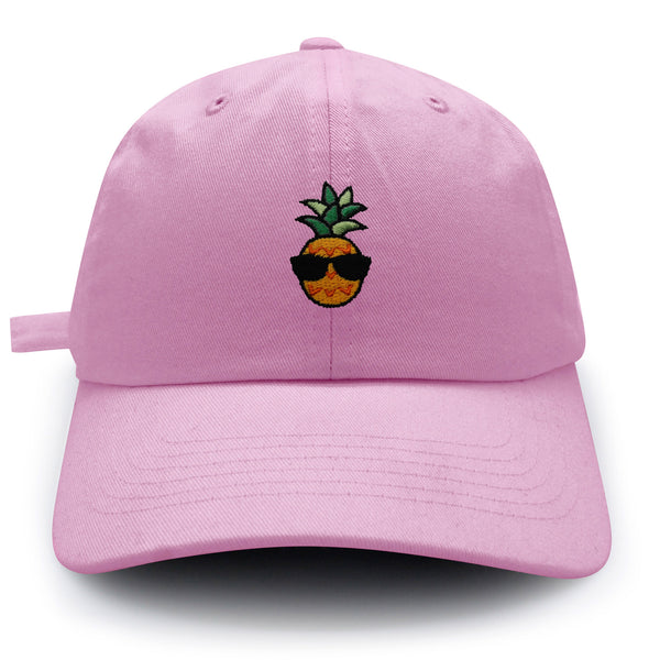 Pineapple Man Dad Hat Embroidered Baseball Cap Sunglasses