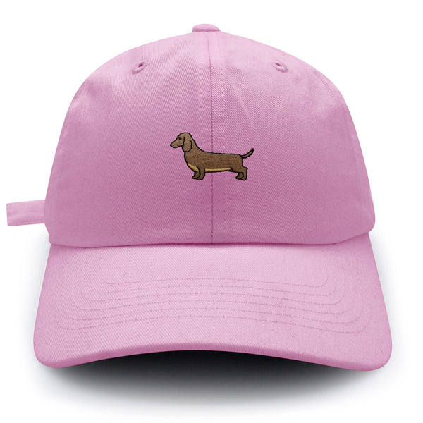 Dachshund Dad Hat Embroidered Baseball Cap Puppy Dog