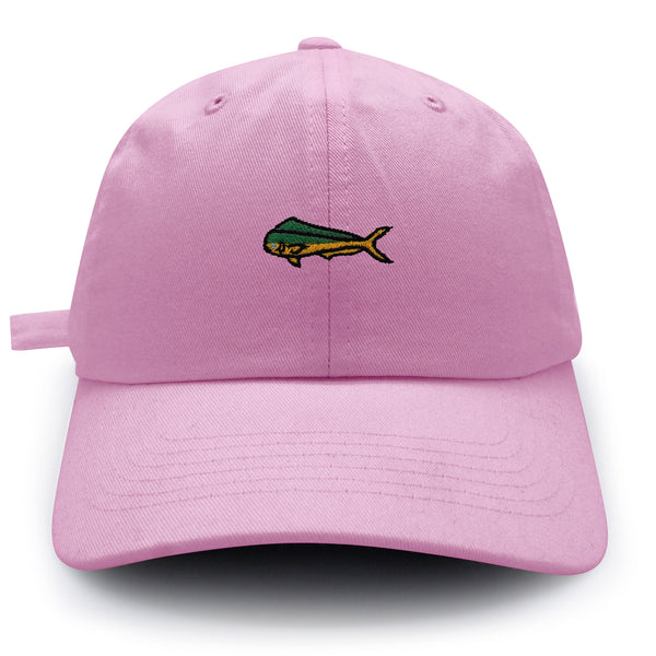 Mahi-Mahi Fish Dad Hat Embroidered Baseball Cap Fishing Ocean