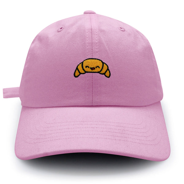 Croissant Dad Hat Embroidered Baseball Cap Bread Foodie