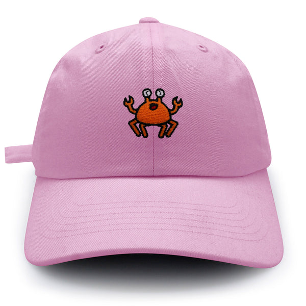 Funny Crab Dad Hat Embroidered Baseball Cap Ocean Fish Fishing