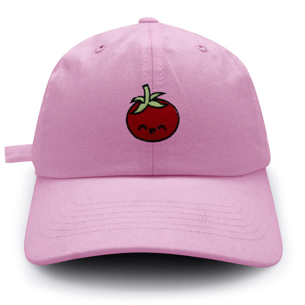 Tomato Dad Hat Embroidered Baseball Cap Vegetable Vegan