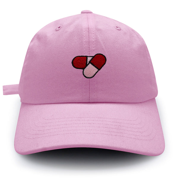 Pills Dad Hat Embroidered Baseball Cap Pharamacy Medication