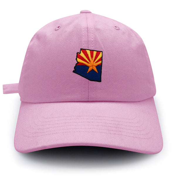 Arizona Flag Dad Hat Embroidered Baseball Cap Arizona Tucson Pheonix