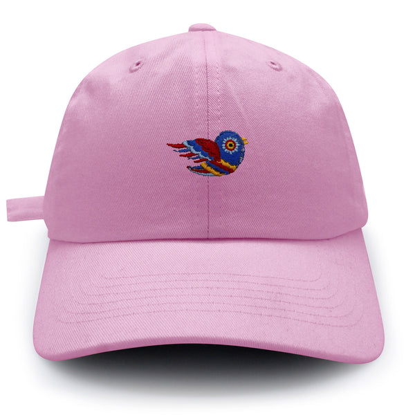 Colorful Mexican Bird Dad Hat Embroidered Baseball Cap Traditional Mexico