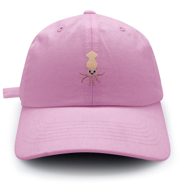 Squid Dad Hat Embroidered Baseball Cap Game Ocean