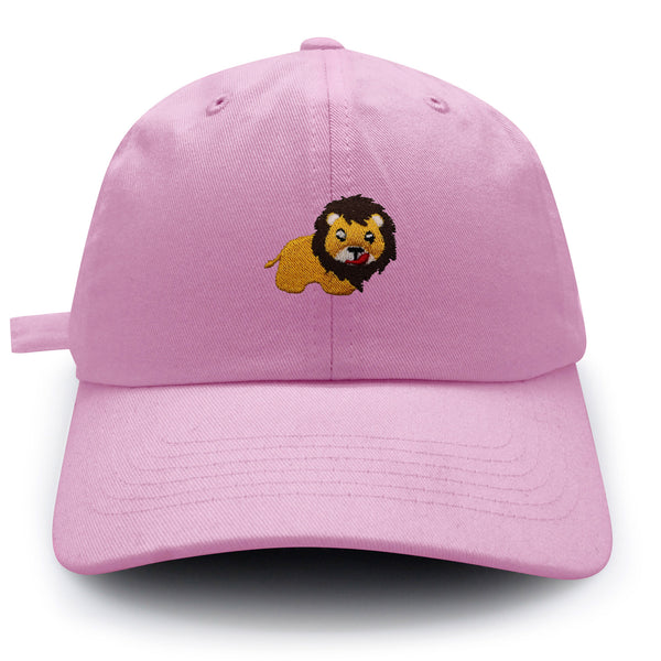 Lion Dad Hat Embroidered Baseball Cap Zoo King