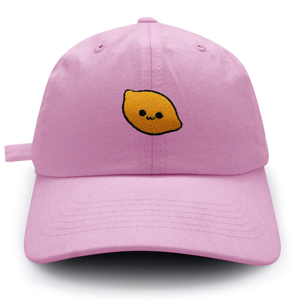 Lemon Dad Hat Embroidered Baseball Cap Citrus Lime