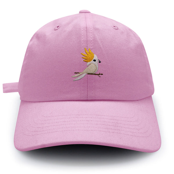 Cockatoo Dad Hat Embroidered Baseball Cap Parrot Bird