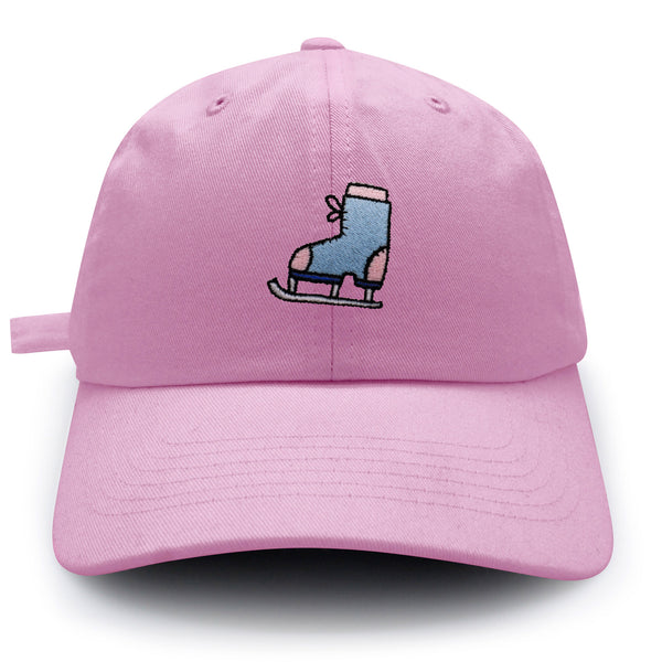 Ice Skating Dad Hat Embroidered Baseball Cap Skate Winter