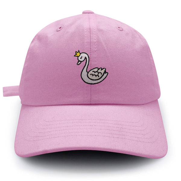 Swan Dad Hat Embroidered Baseball Cap Bird Queen