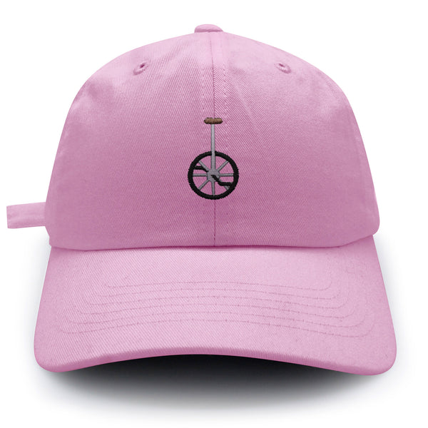 Unicycle Dad Hat Embroidered Baseball Cap Circus Bicycle