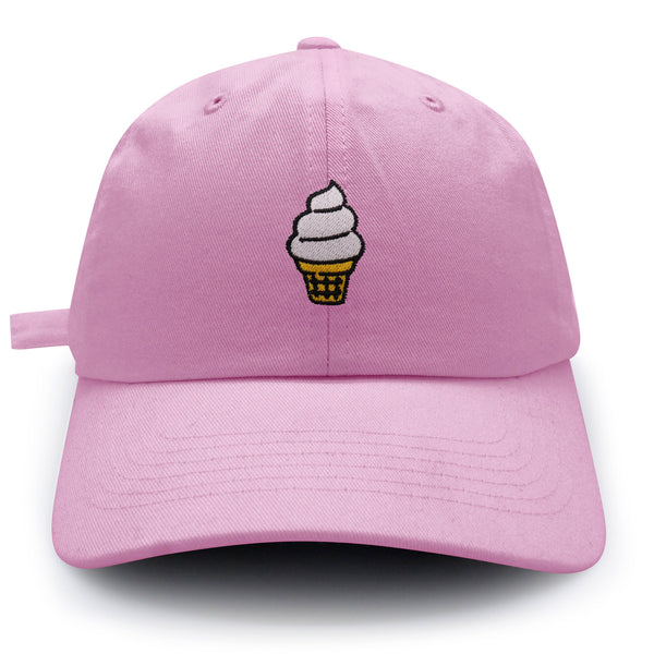 Ice cream Cone Dad Hat Embroidered Baseball Cap Cute