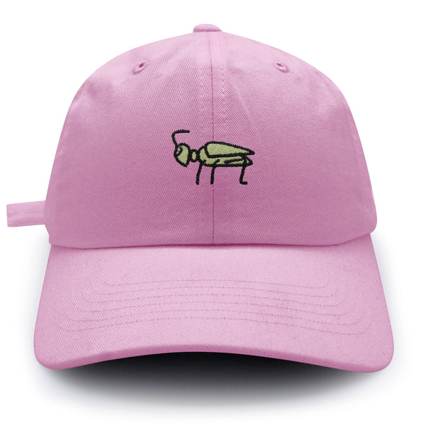 Grasshopper  Dad Hat Embroidered Baseball Cap Green