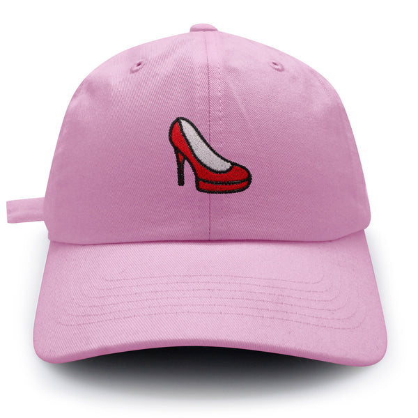 High Heel Dad Hat Embroidered Baseball Cap Dress