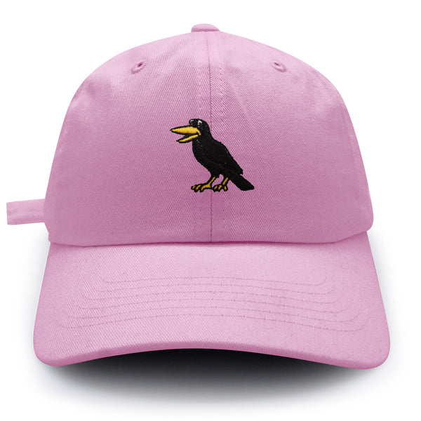 Crow Dad Hat Embroidered Baseball Cap Bird