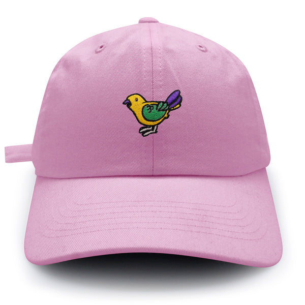 Birdie Dad Hat Embroidered Baseball Cap Cute