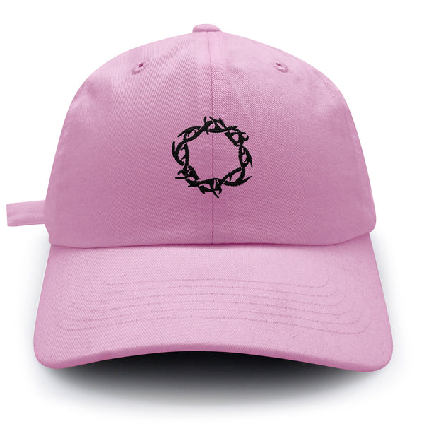 Thorn Crown Dad Hat Embroidered Baseball Cap Tattoo Design