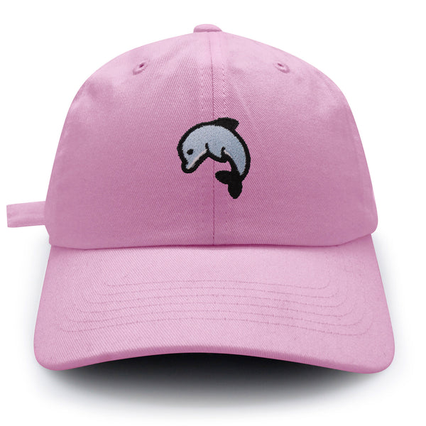 Dolphin Dad Hat Embroidered Baseball Cap Ocean Cute