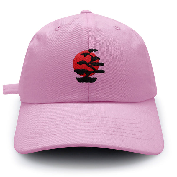 Bonsai Tree Dad Hat Embroidered Baseball Cap Japanese