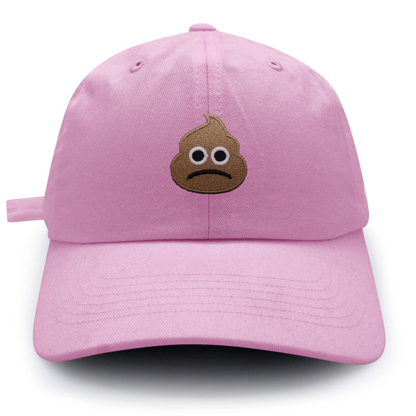 Angry Poop Dad Hat Embroidered Baseball Cap Funny