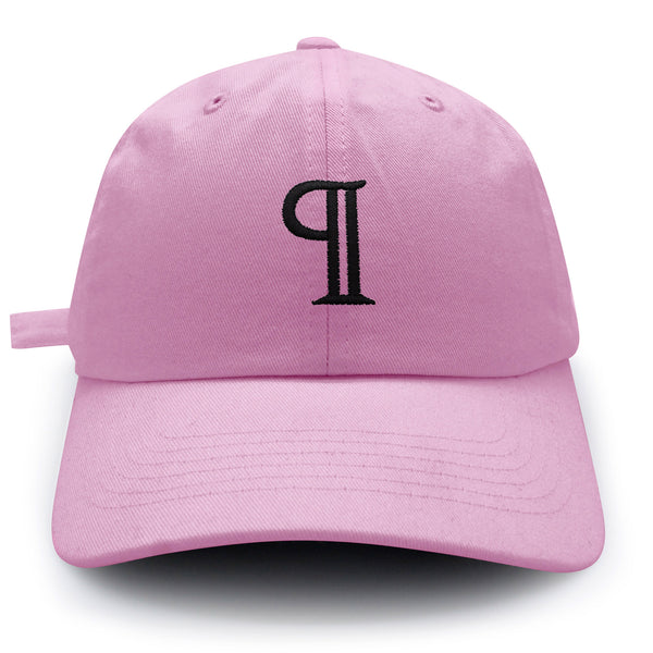 Paragraph Symbol  Dad Hat Embroidered Baseball Cap Funny